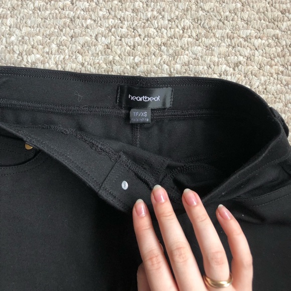 Black mini shorts - Picture 2 of 2